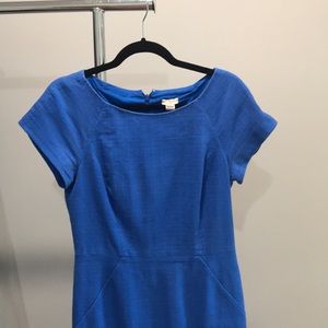 Size 6 J Crew blue dress
